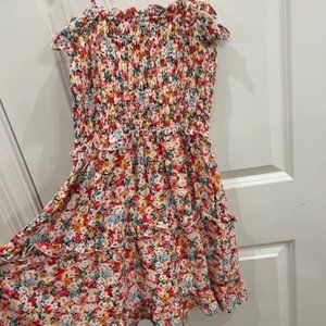 Floral spaghetti strap dress